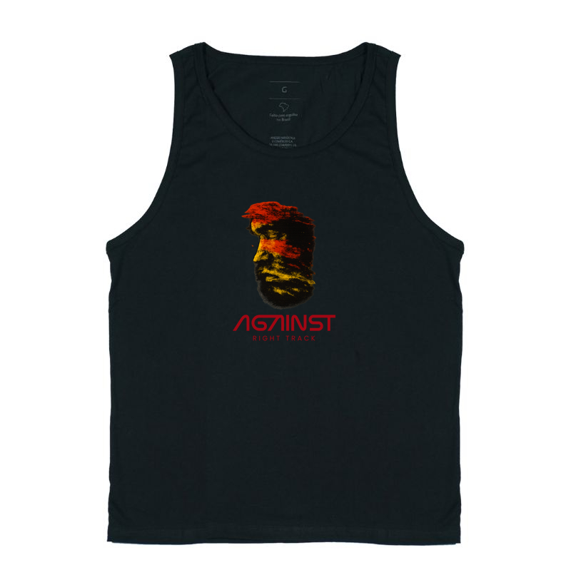Camiseta rosto desconhecido