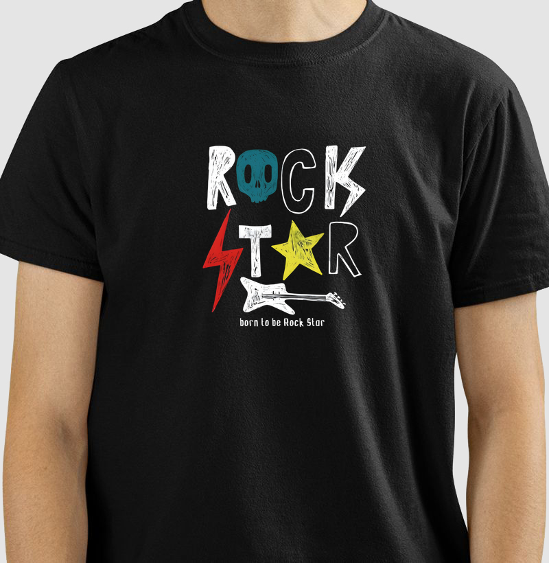 Camiseta Love Skull Rock