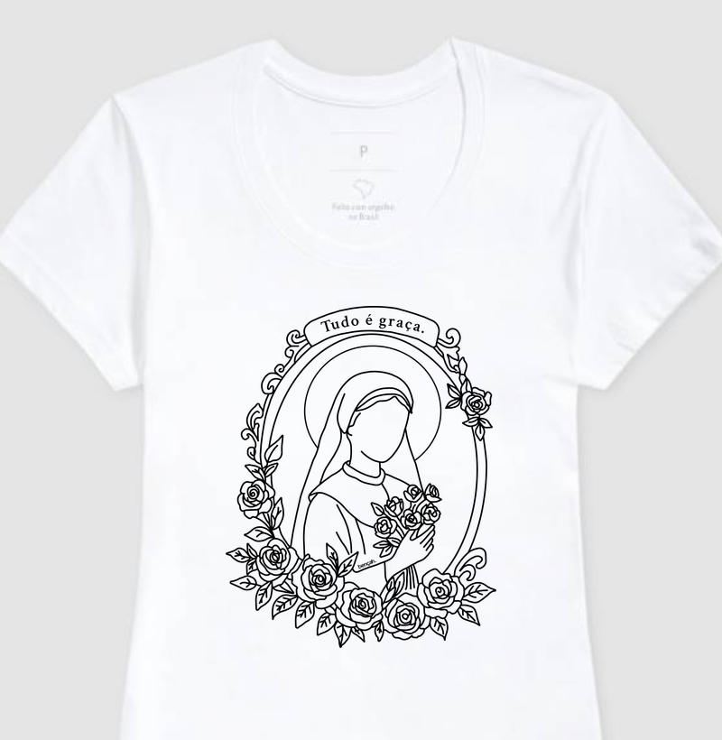  Camiseta Básica Graça