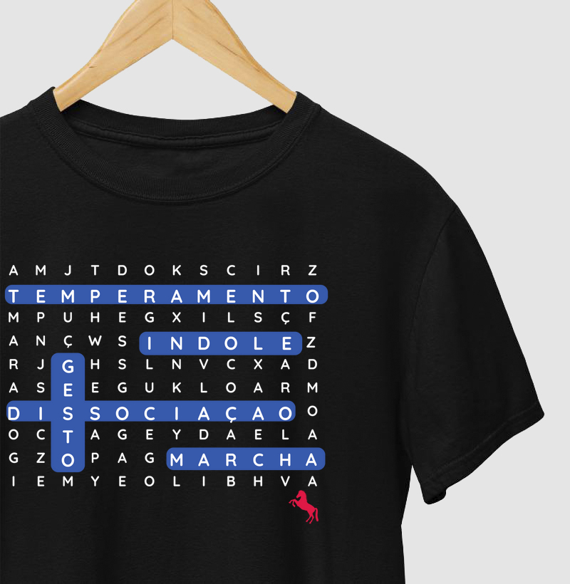CAMISA CACAPALAVRAS MARCHADOR