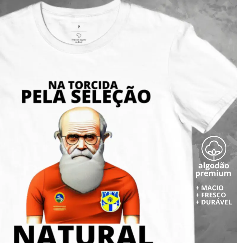 Camiseta Torcida pela Seleção Natural