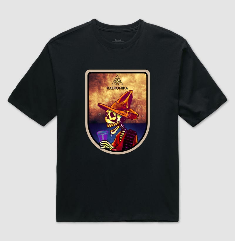 Camiseta Café Umbral | Brinde à Ancestralidade | Oversized