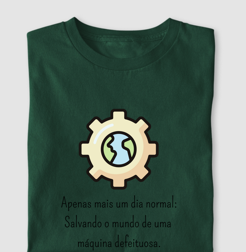 Manutenção salvando o mundo