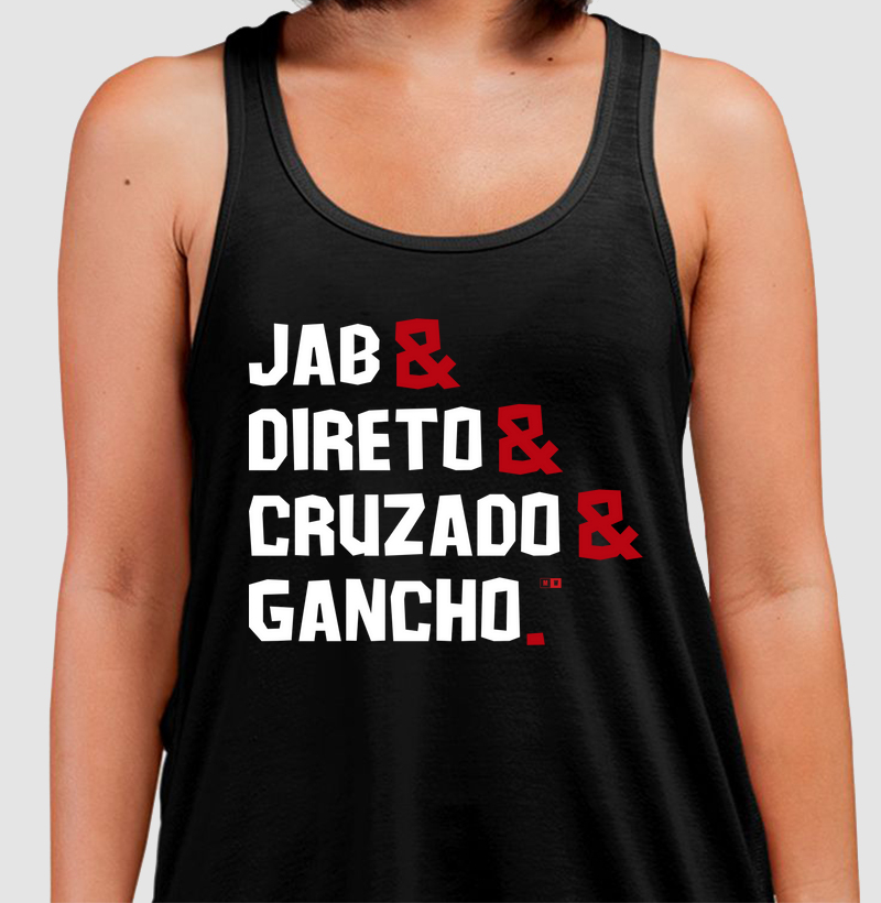 JAB, DIRETO, CRUZADO E GANCHO
