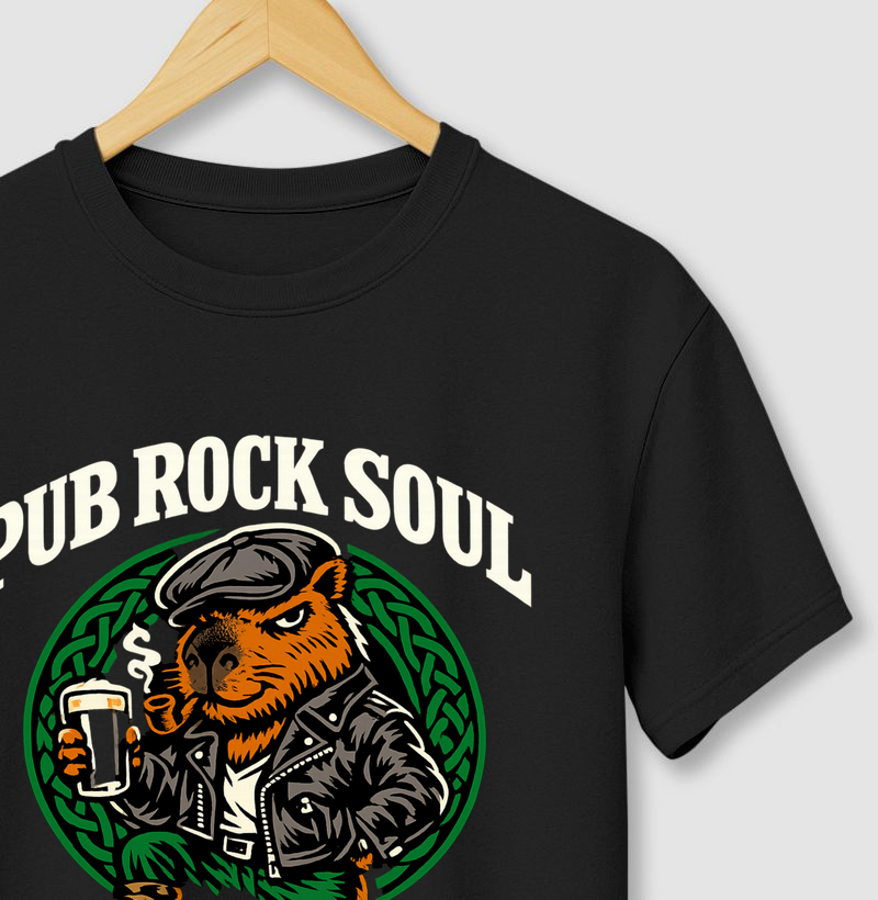 Camiseta Pub Rock Soul – Raise Your Pints