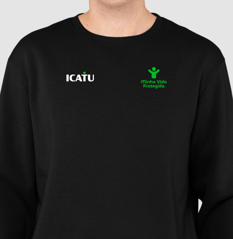 Icatu + Minha Vida Protegida (Moletom Suéter)