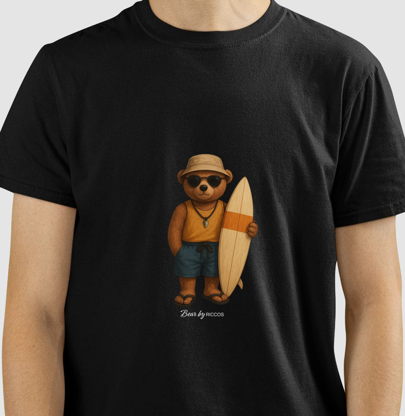 T-shirt Bear Surfista