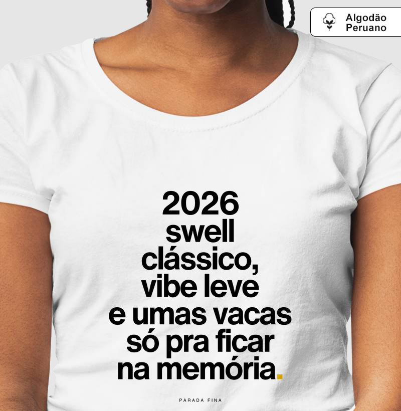 2026 swell clássico, vibe leve e umas vacas só pra ficar na memória.