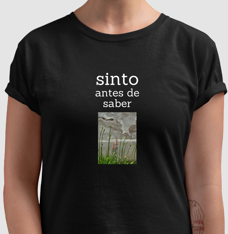 sinto antes de saber