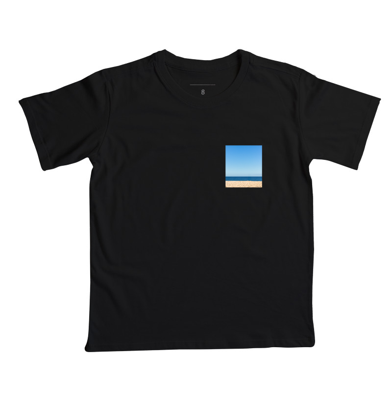 Camiseta Praia Bolso