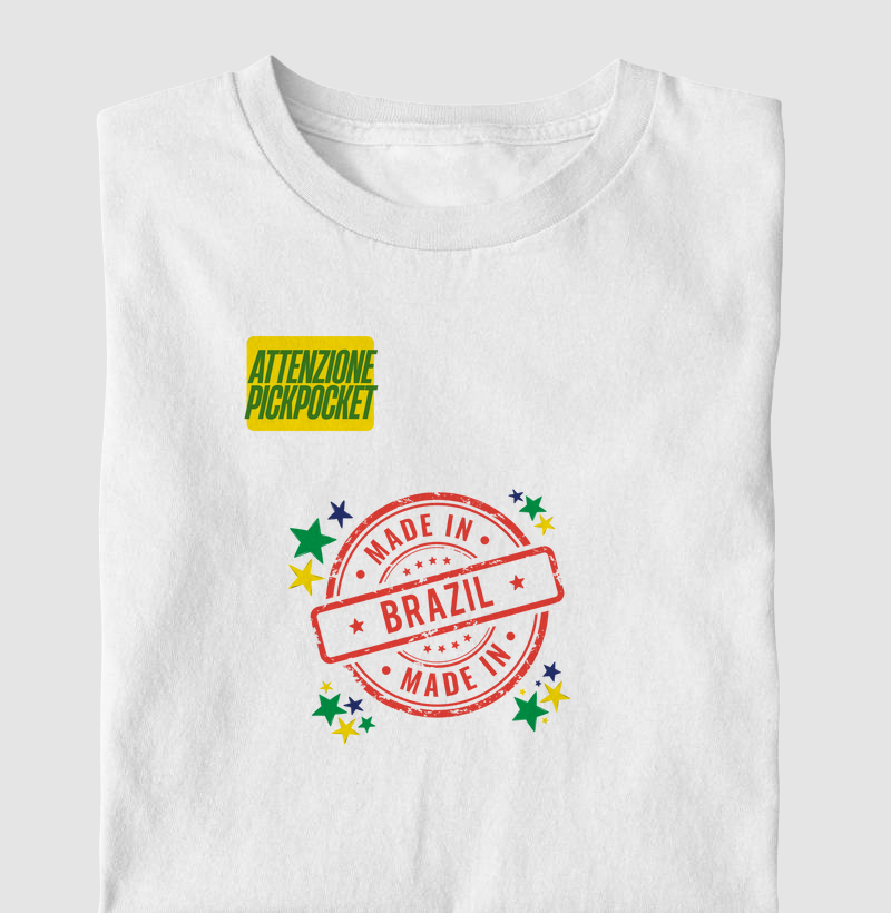 Attenzione pickpocket Made in Brazil 