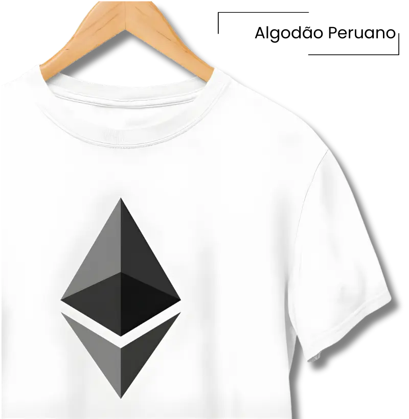 Ethereum logo cinza