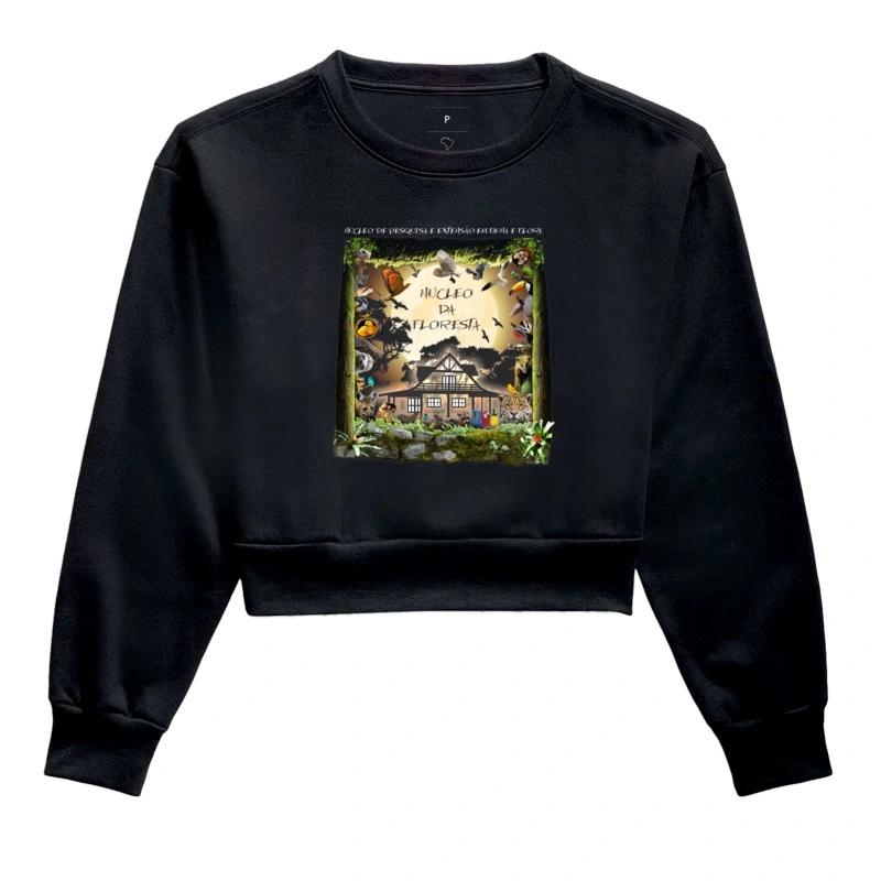 LINHA PESQUISA CROPPED MOLETOM