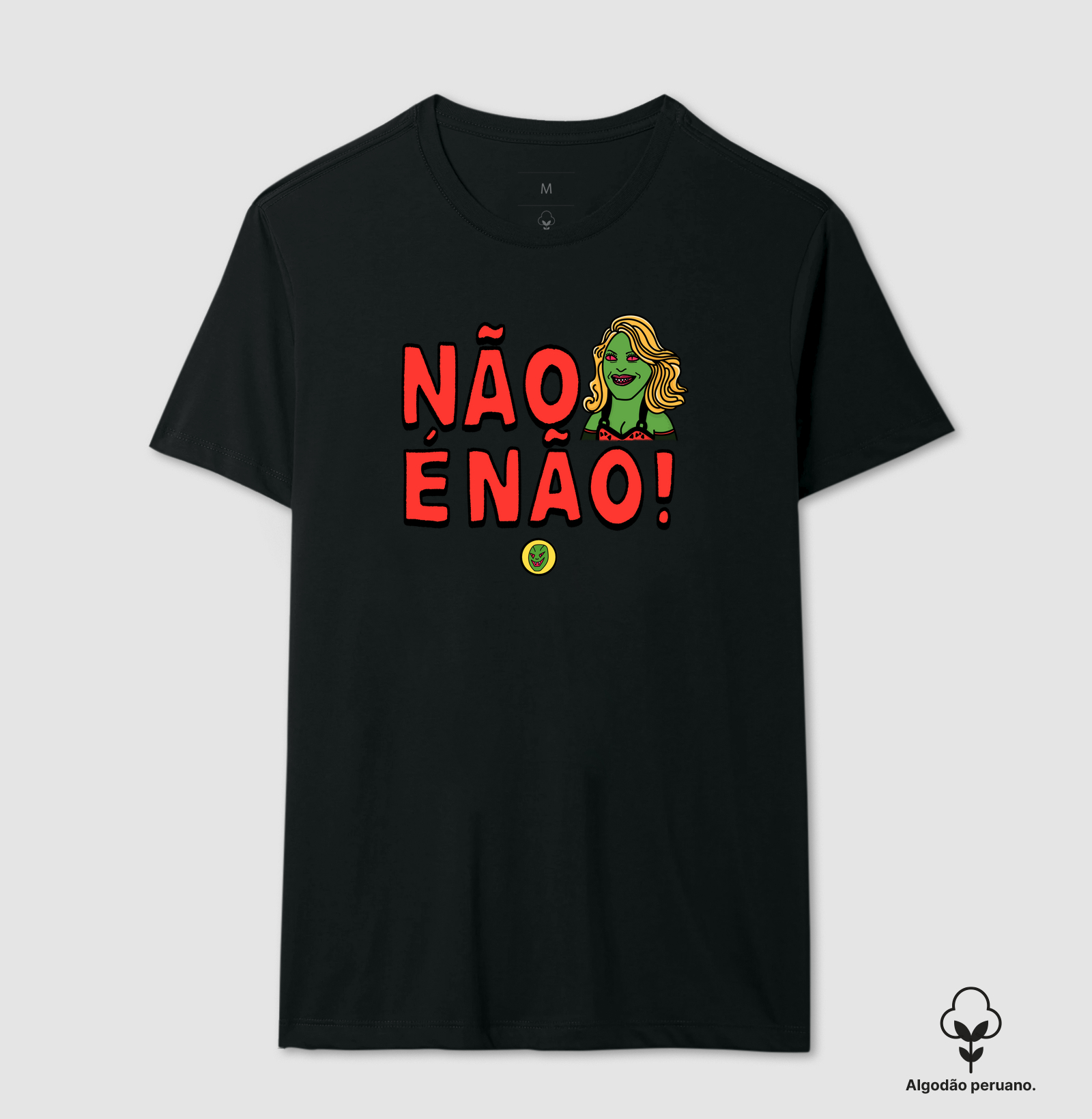 Camiseta Madonna - Não é Não