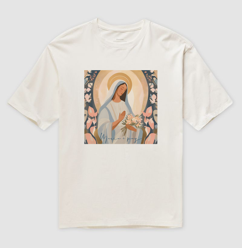 Camiseta Maria é paz