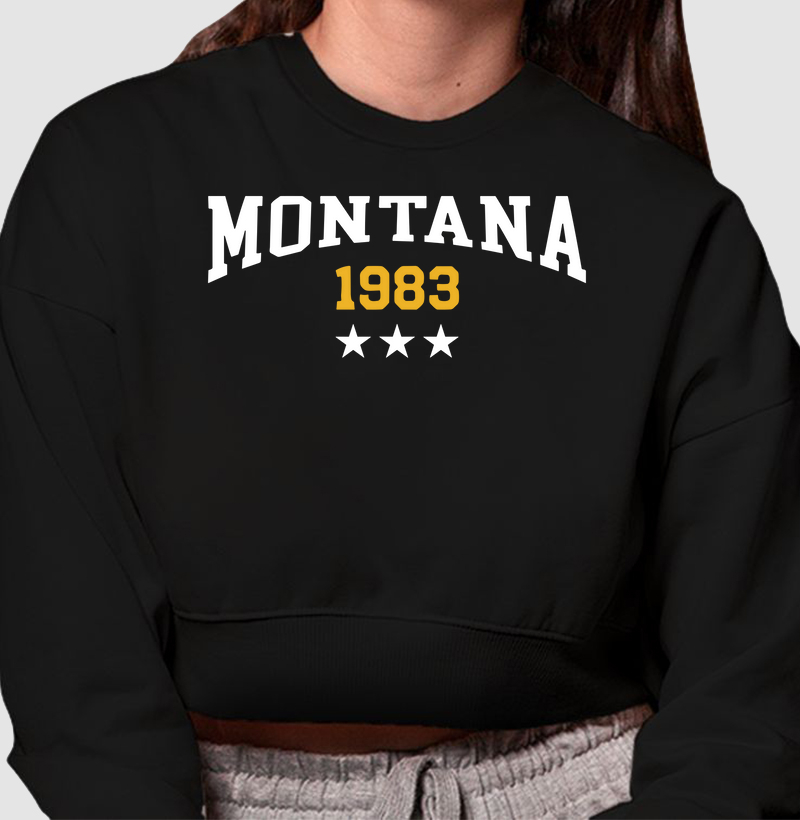 Crooped Moletom - Montana