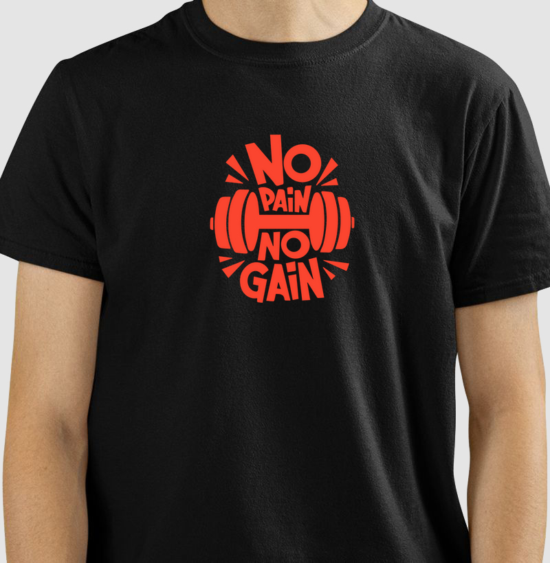 Camiseta NO PAIN NO GAIN