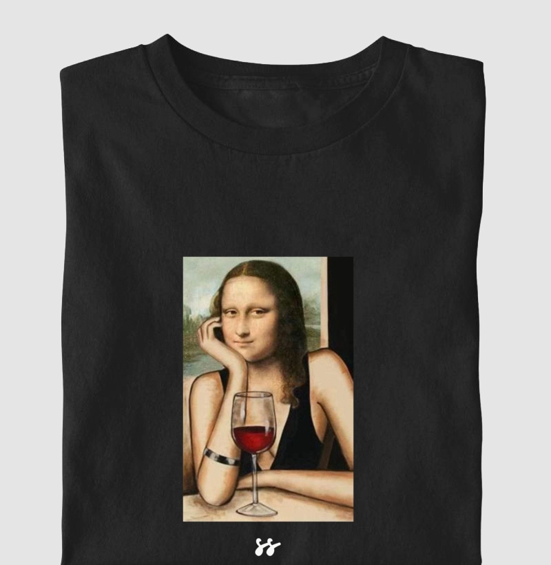 Camiseta “Mona de vinho”