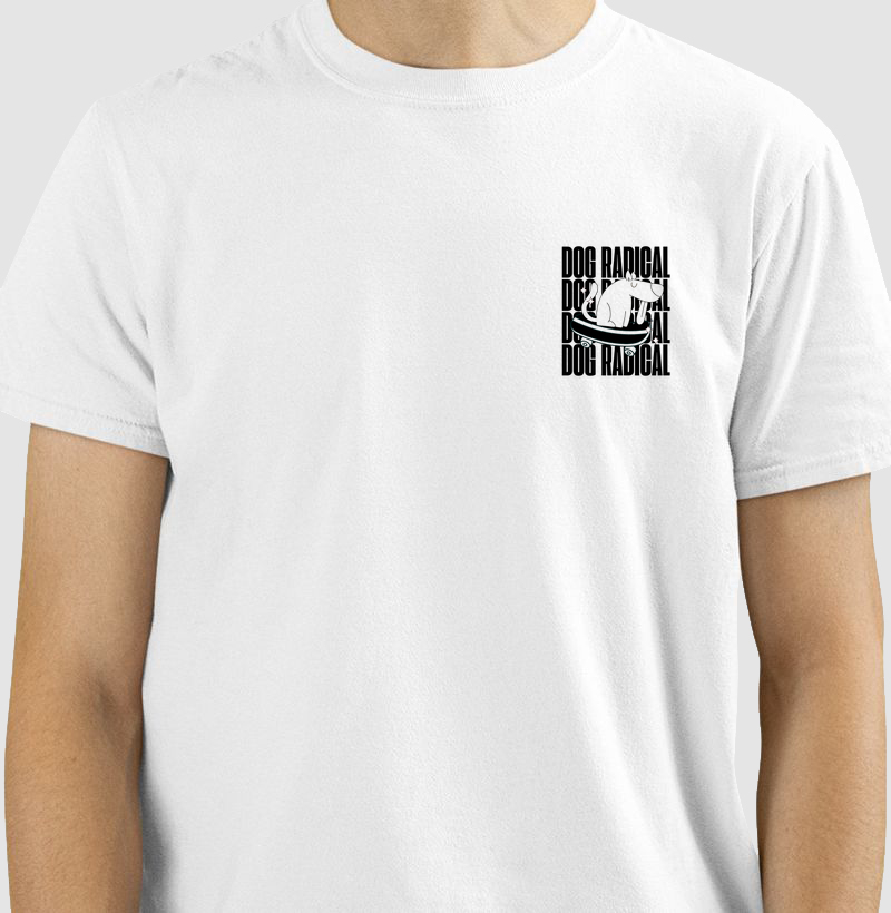 Camiseta Dog Pulse Radical White Small - Dog On Fire