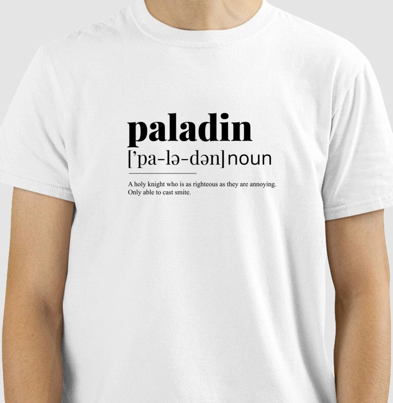 Camiseta Paladin