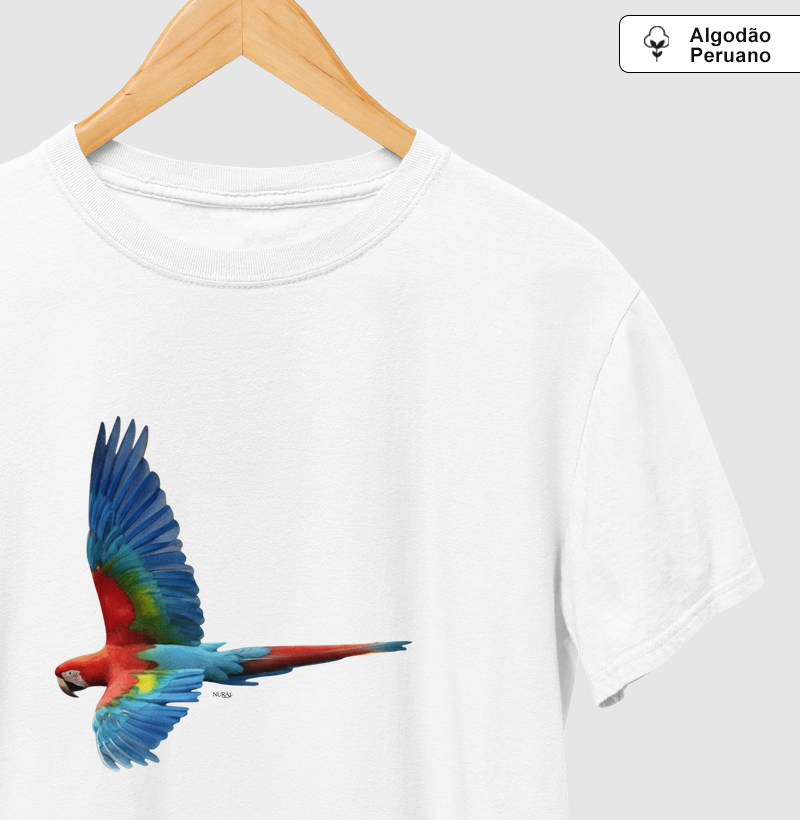 Arara Vermelha Pequena (Ara macao)