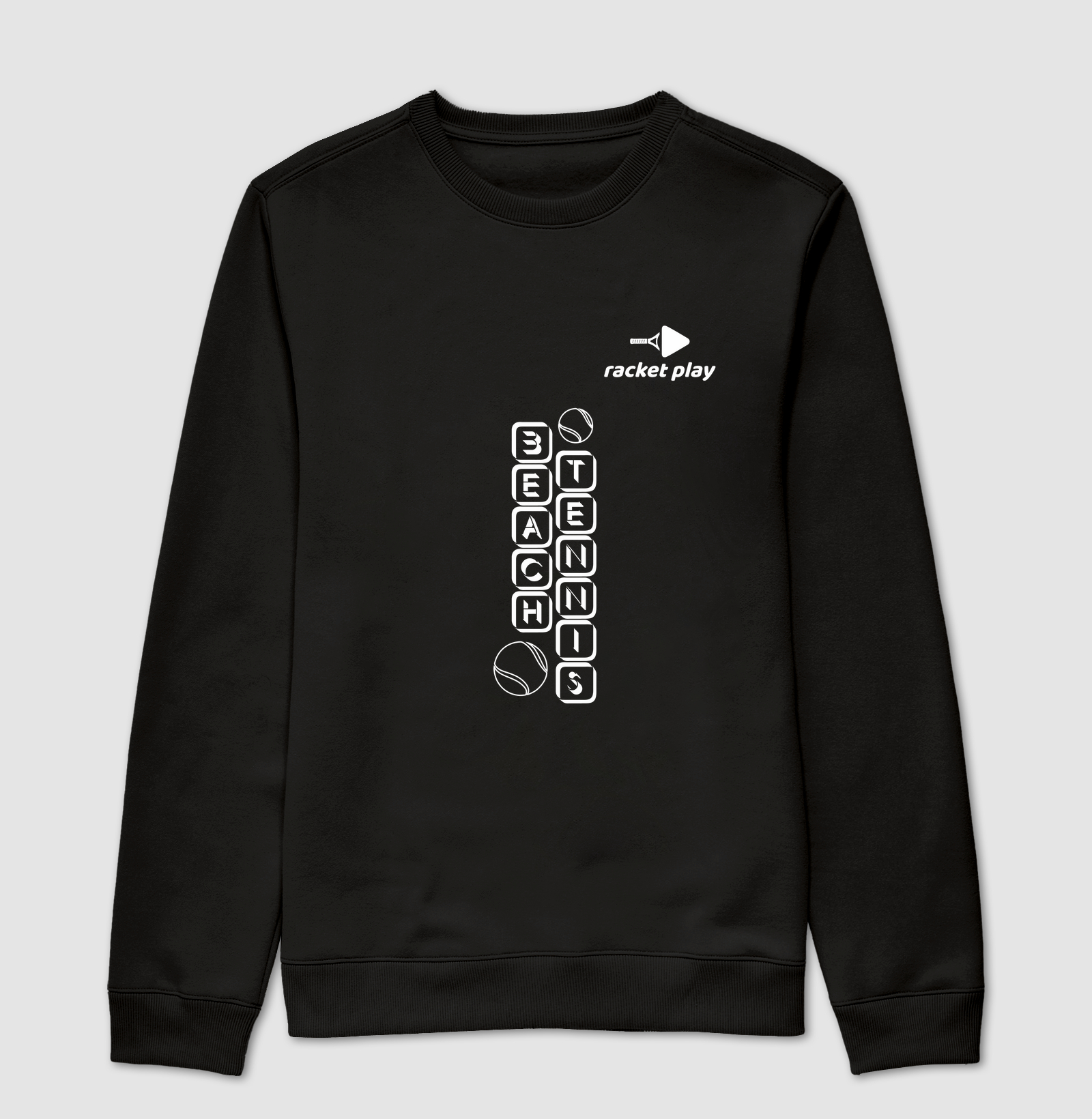 Suéter Moletom Beach Tennis - Escrita Beach