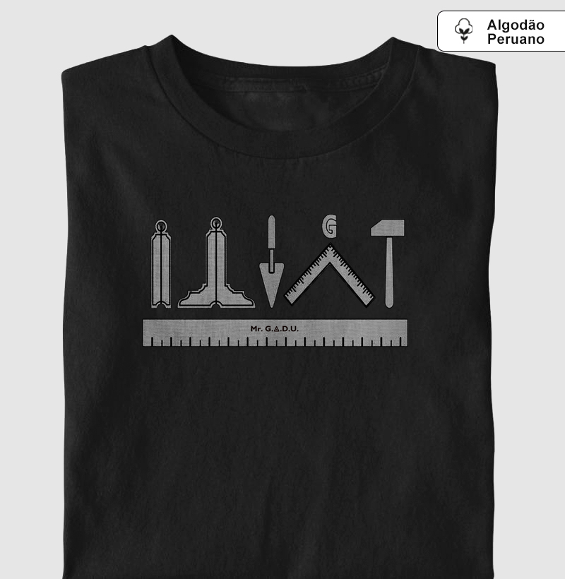 Camiseta Ferramentas 1 Algodão Peruano - Mr. GADU