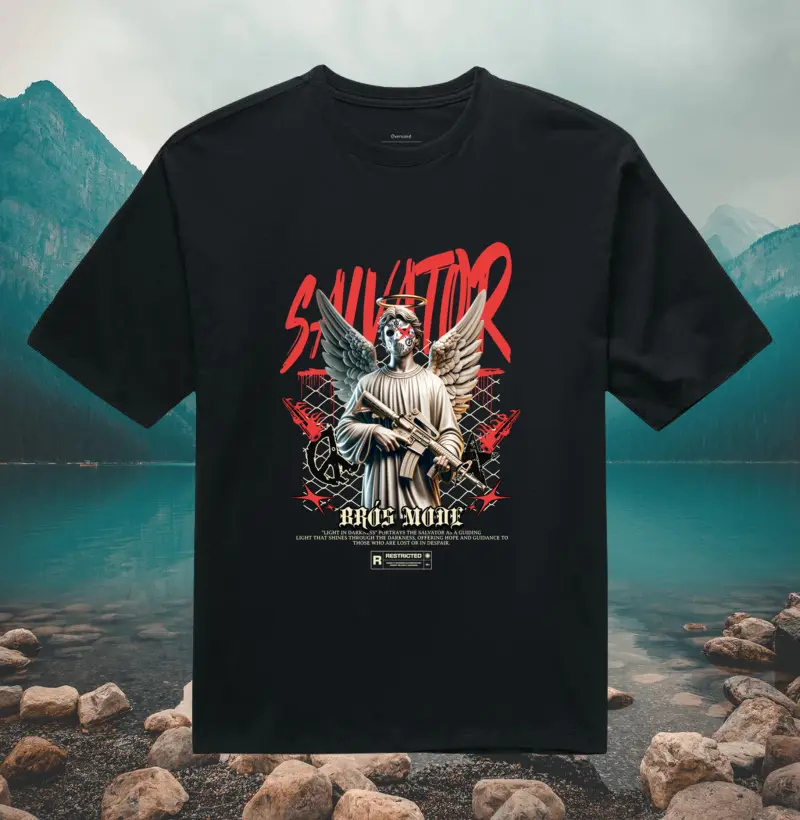 Camiseta Oversized Brós SALVATOR