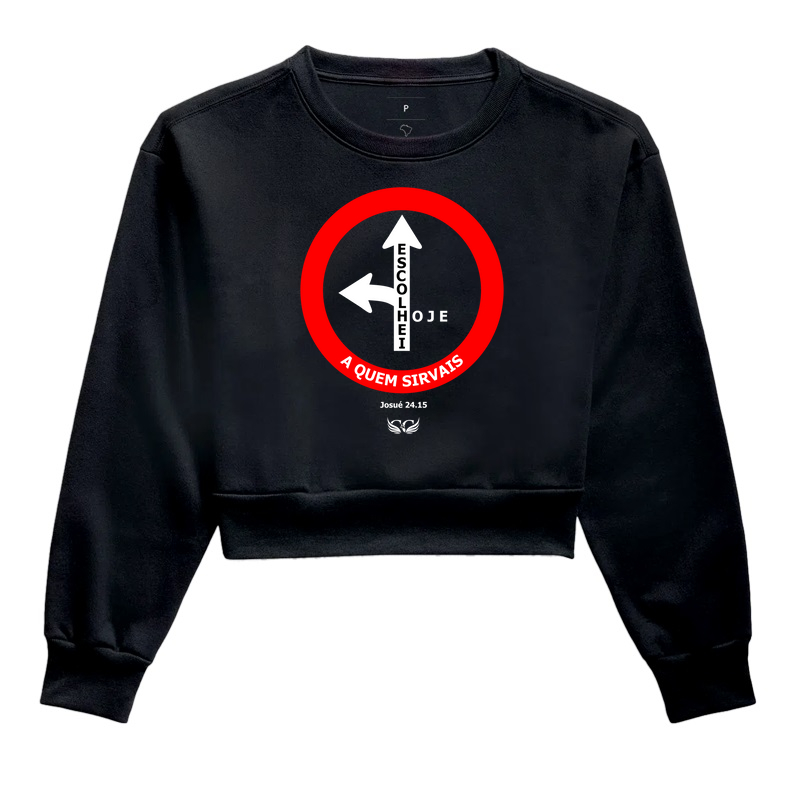 Camiseta Personalizada Escolhei hoje a quem sirvais. Josué 24.15