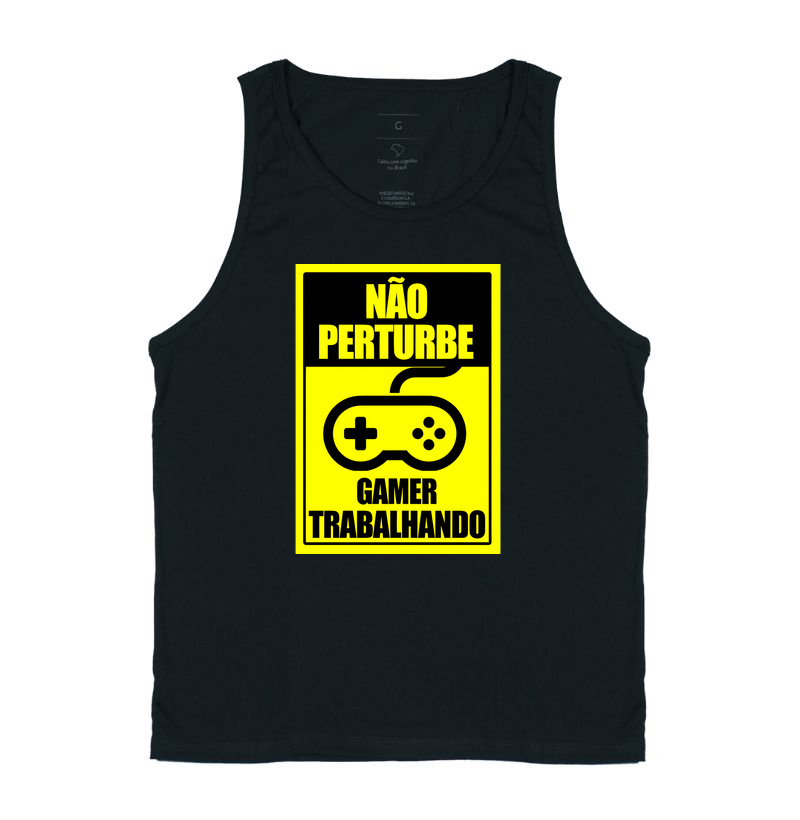 Gamer trabalhando