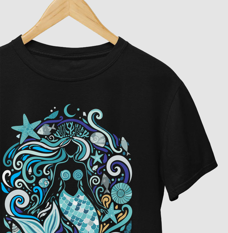 Camiseta Umbanda - Fundo do Mar
