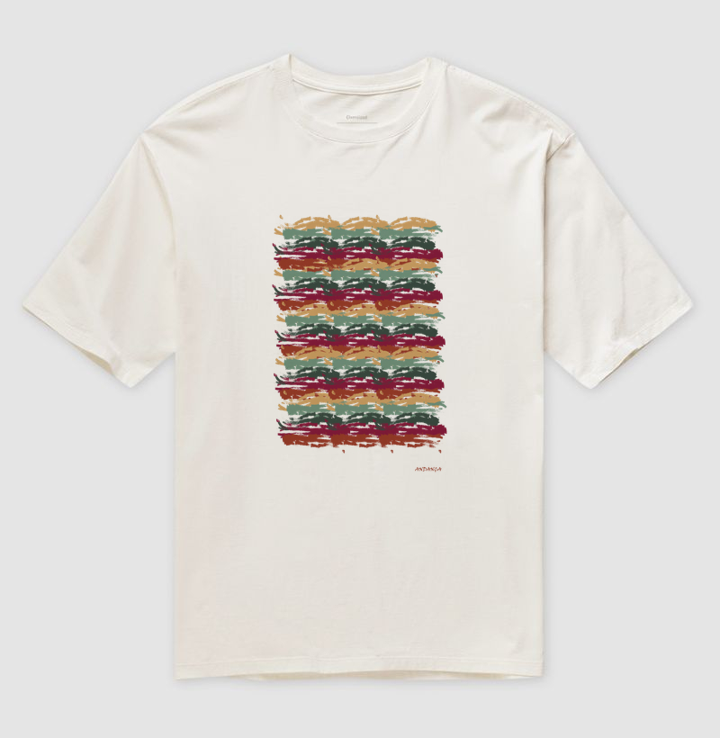 Pinceladas Coloridas - Oversized