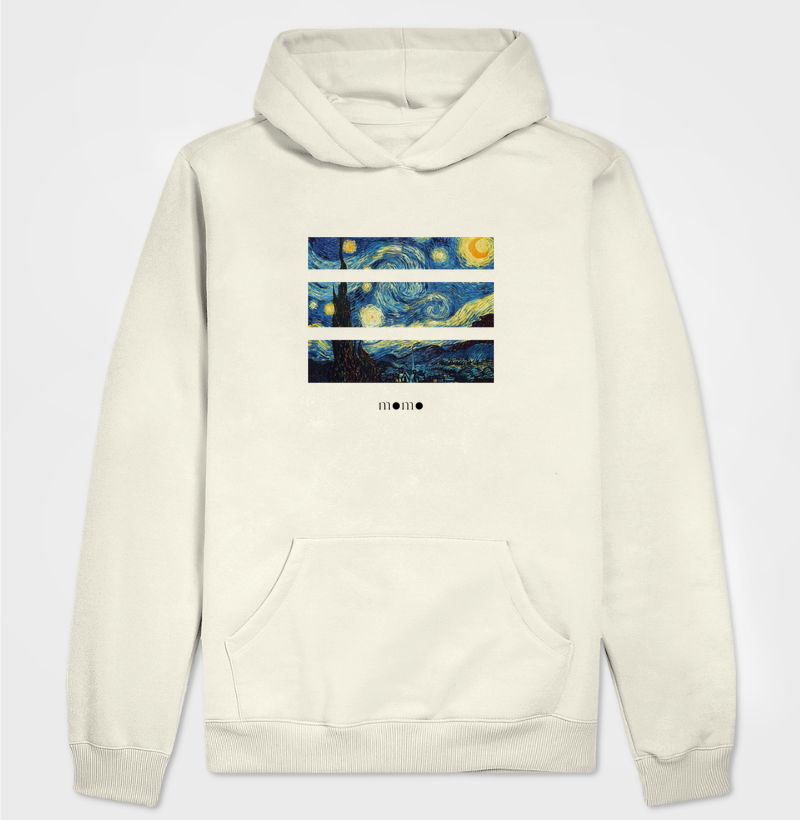 Noite Estrelada Van Gogh - Hoodie Moletom