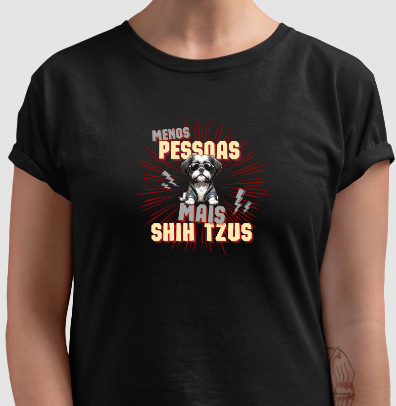 Menos pessoas, mais shih tzus