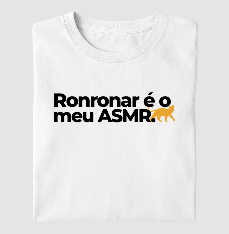 Ronronar é o meu ASMR.