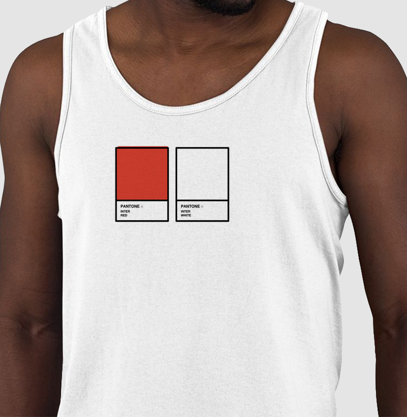 Regata Pantone Vermelho e Branco
