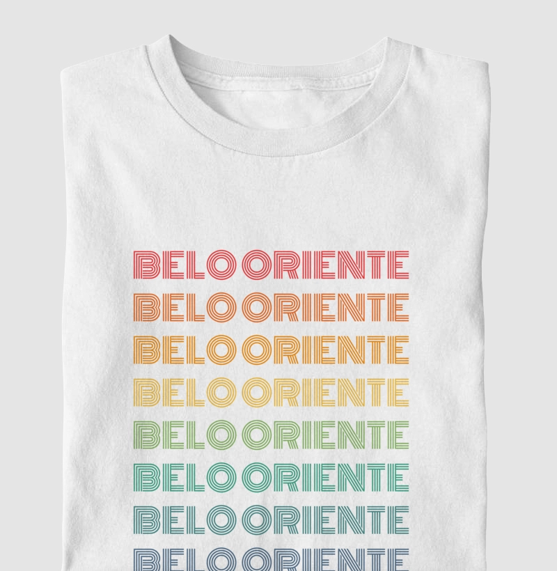 Belo Oriente Letreiro Retrô