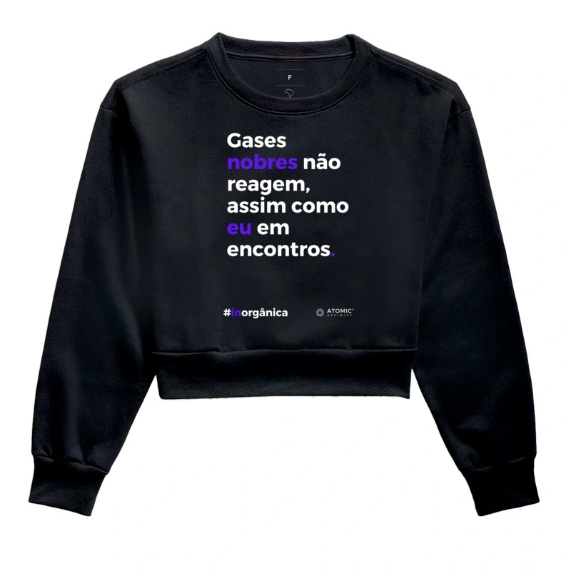 Gases nobres não reagem.