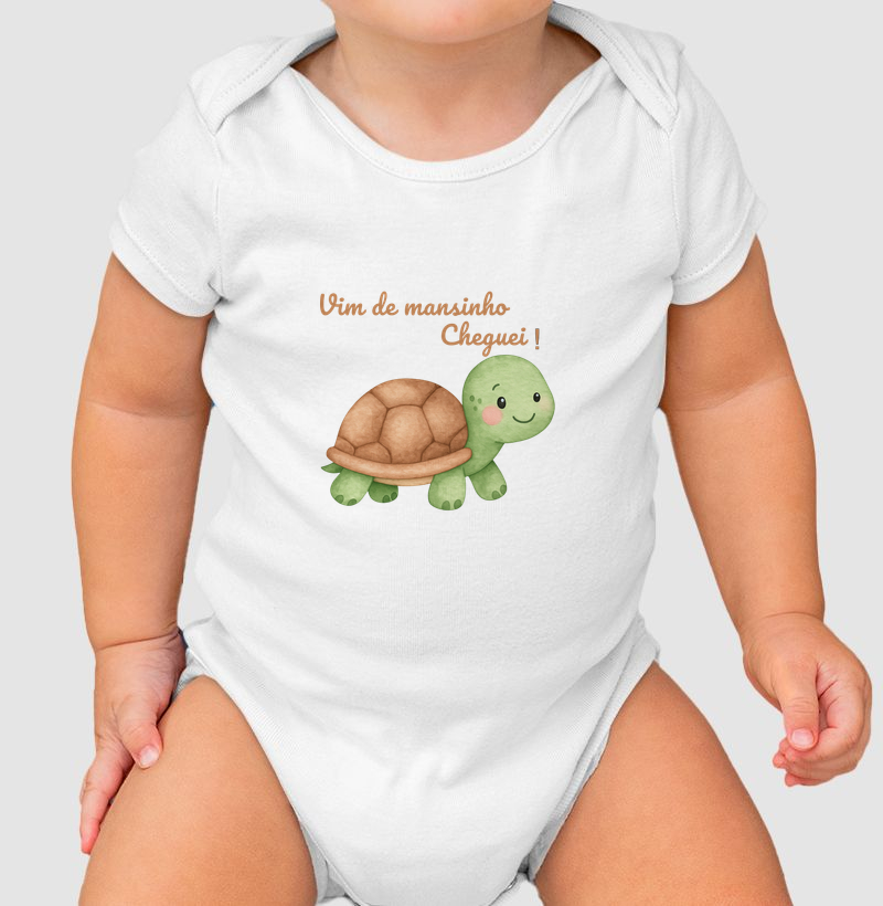 Vim de mansinho. Cheguei!