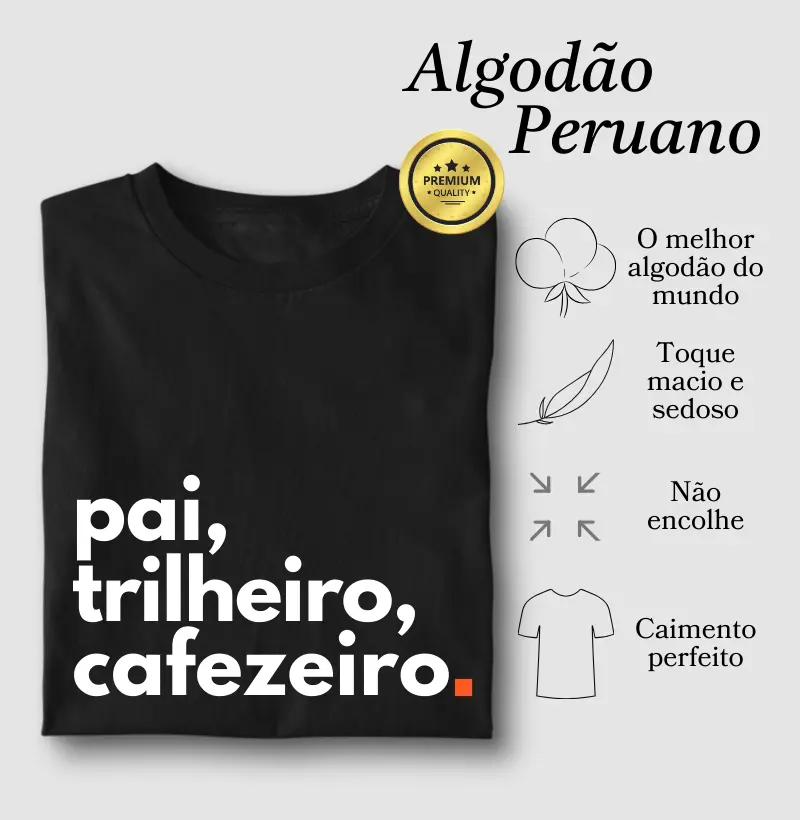 Pai e trilheiro
