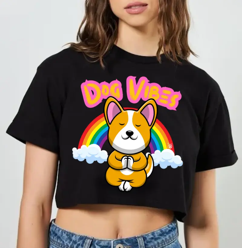 [Cropped] Dog Vibes - Corgi
