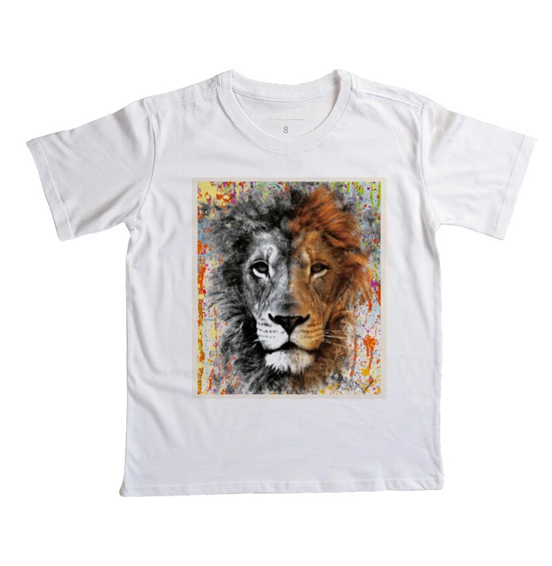 T-SHIRT MANGA CURTA LEÃO DE JUDÁ