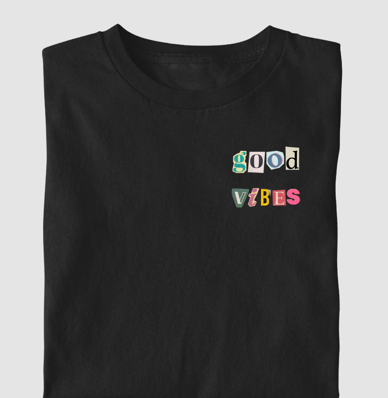 Camiseta good vibes
