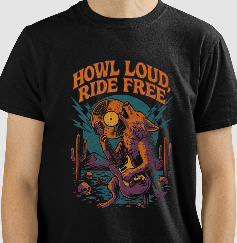 Howl Loud, Ride Free – Coyote Rock Spirit