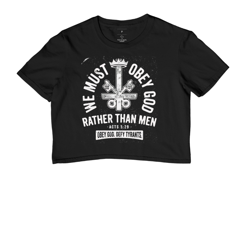 Oversized: "Devemos obedecer a Deus" 🔥 Obediência a Deus Acima de Tudo 🔥