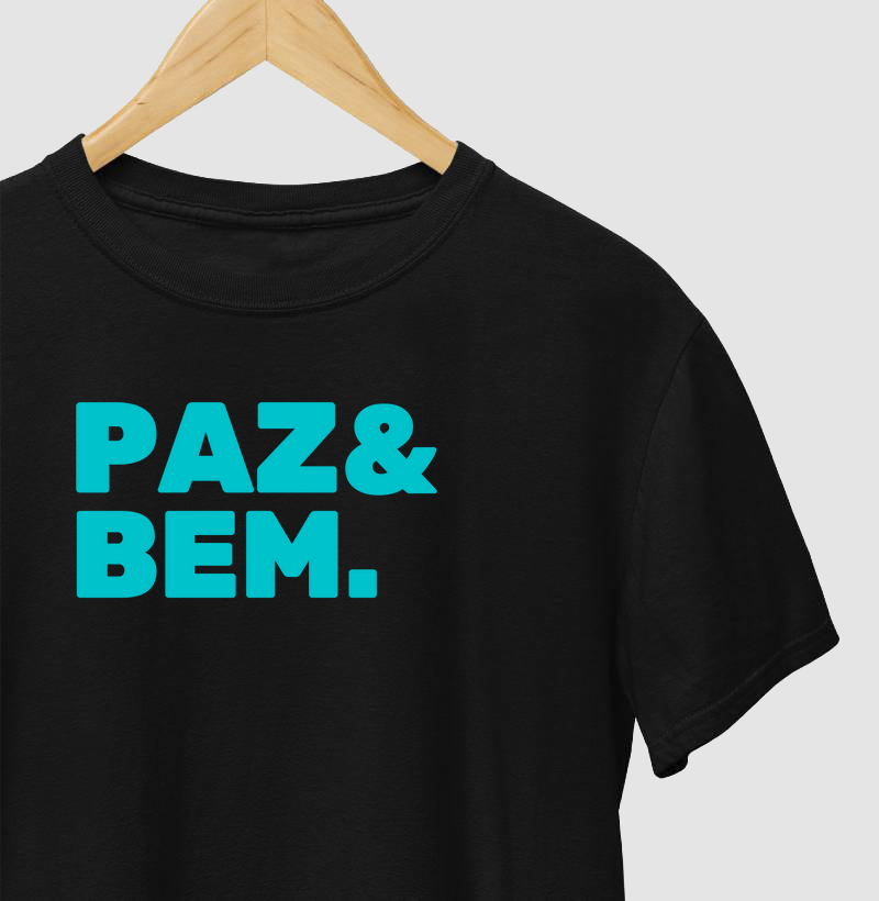 Paz e Bem em Azul Claro