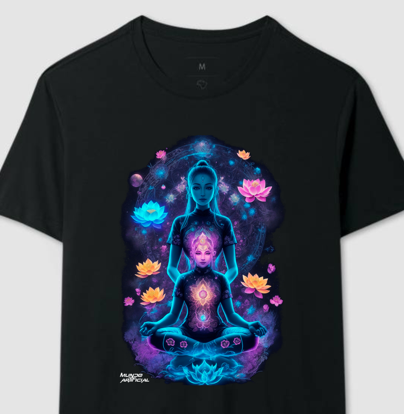Camiseta Psytrance Asana #02