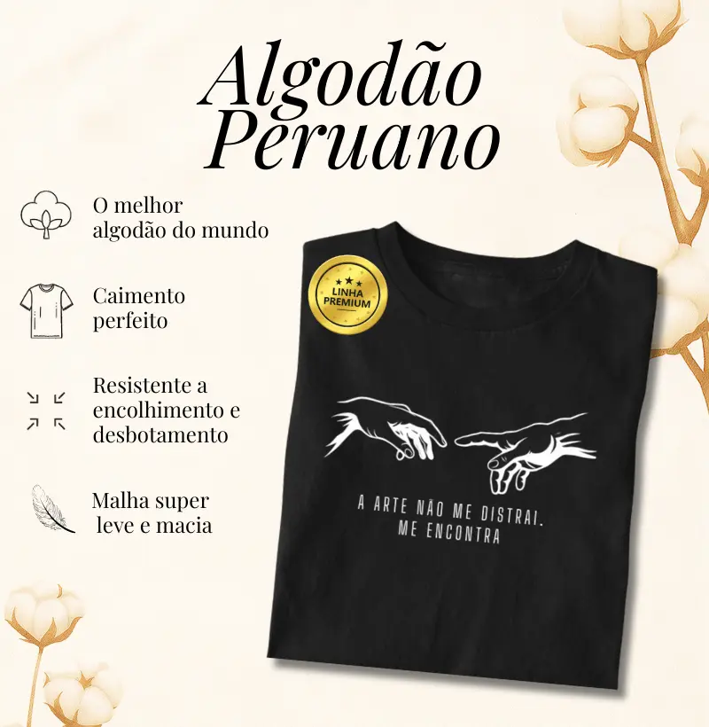 Algodão Peruano - Conexão da arte