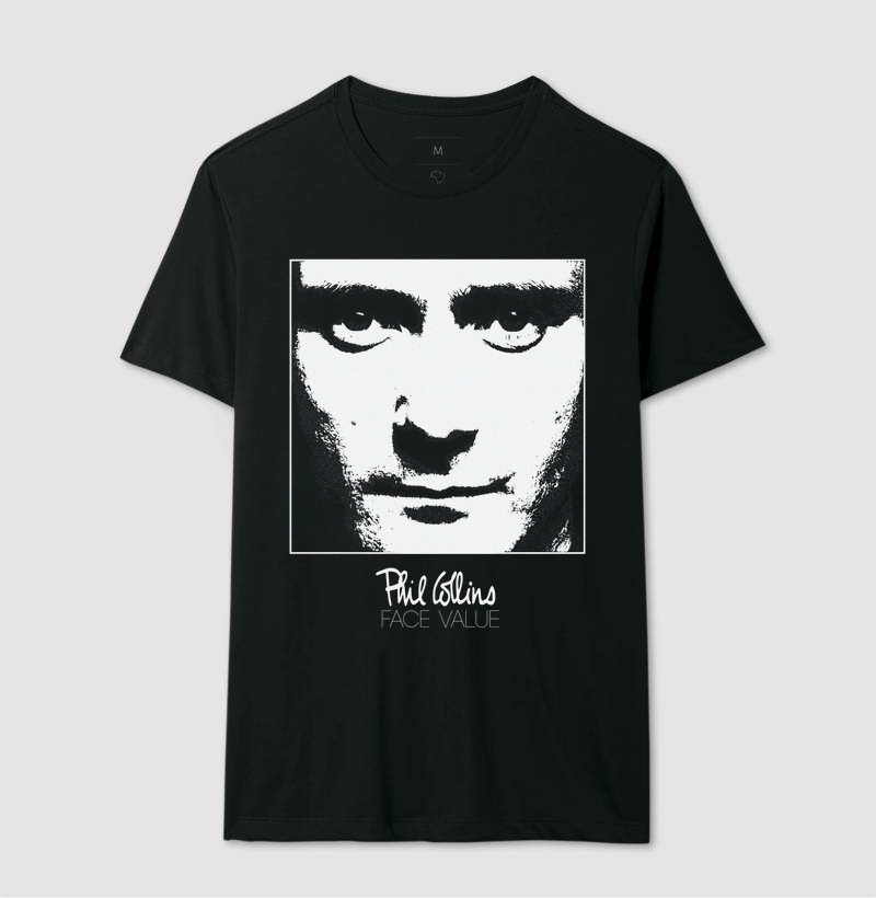 Camiseta Phil Collins | Face Value