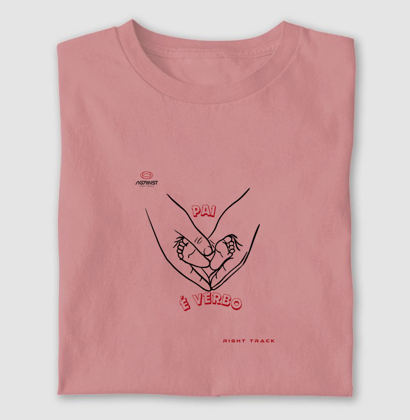 Camiseta Pai é Verbo